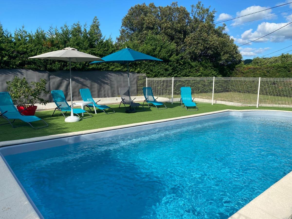 GITE LAVANDE avec piscine privée CLASSÉ 4 Étoiles Lagorce  Extérieur photo