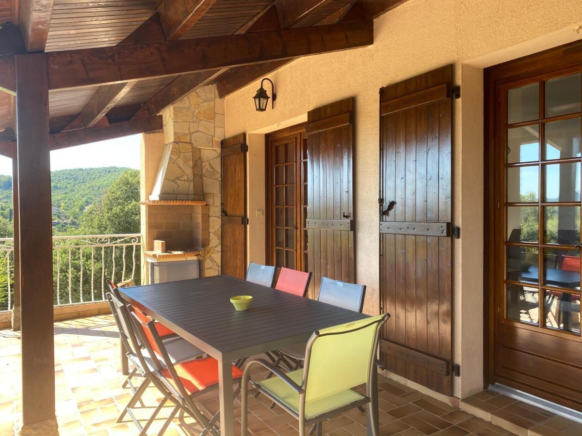 GITE LAVANDE avec piscine privée CLASSÉ 4 Étoiles Lagorce  Extérieur photo